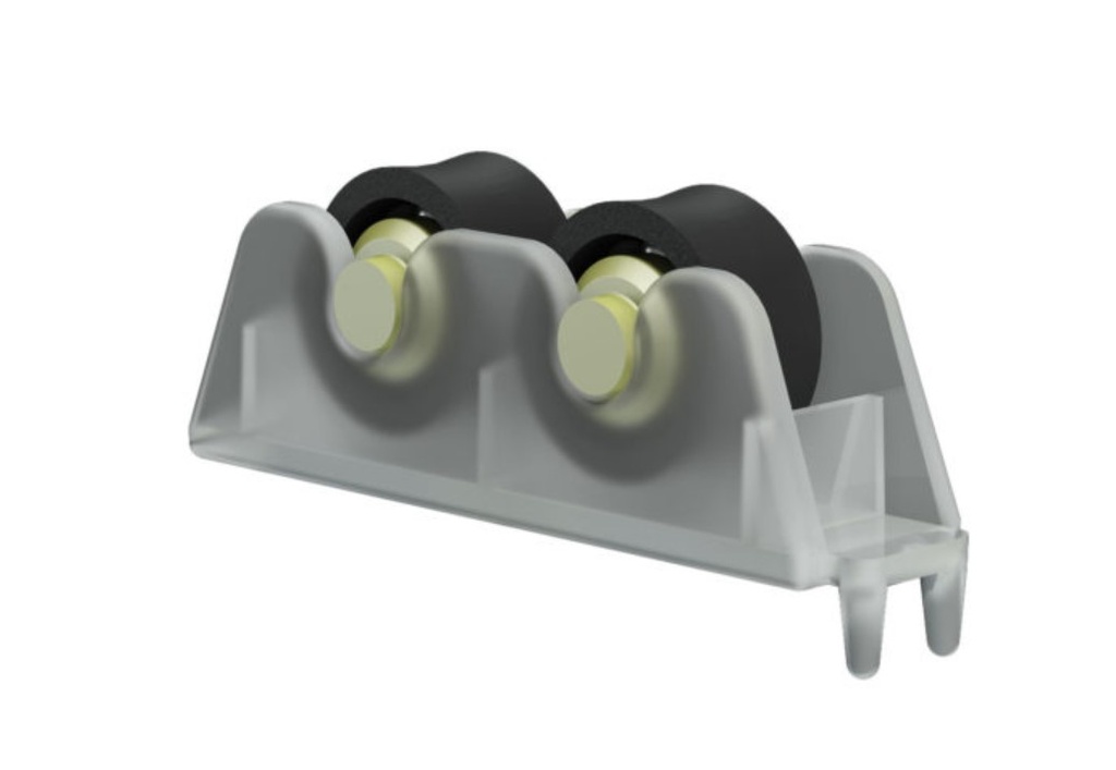 RUEDA DOBLE C/RULEMAN - LINEA HERRERO x1u.