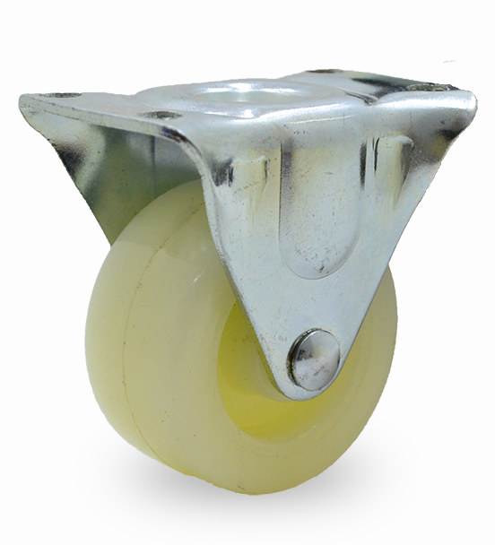 RUEDA NYLON FIJA. 50mm