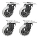 RUEDA POLIP GIRAT. 100mm PACK X 4u.