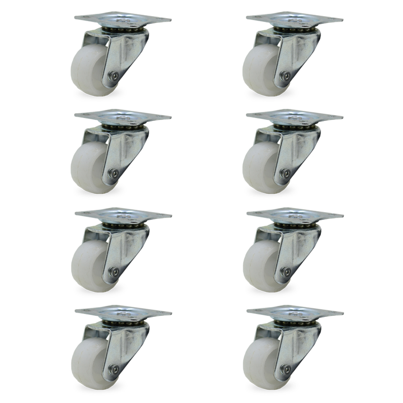 RUEDA POLIP GIRAT. 30mm PACK X 8u.