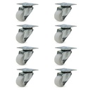 RUEDA POLIP GIRAT. 30mm PACK X 8u.