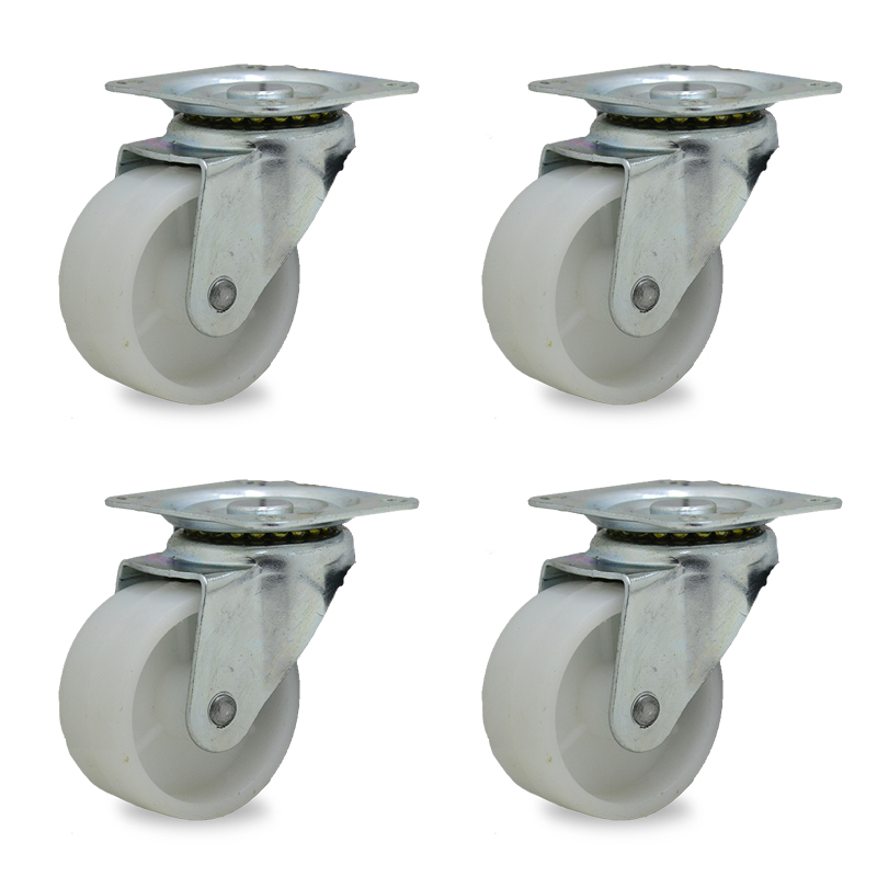 RUEDA POLIP GIRAT. 50mm PACK X 4u.