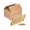 SEPARADORES ORGANIZADORES PARA CAJONES BAMBU 32.5X43cm CAJA 15u