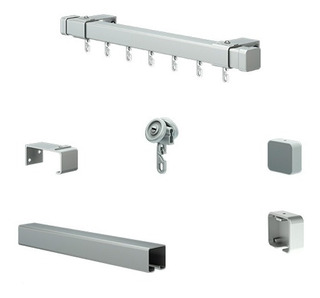 SISTEMA CORREDIZO PARA CORTINA VENTANA x2mts. x 3mts.