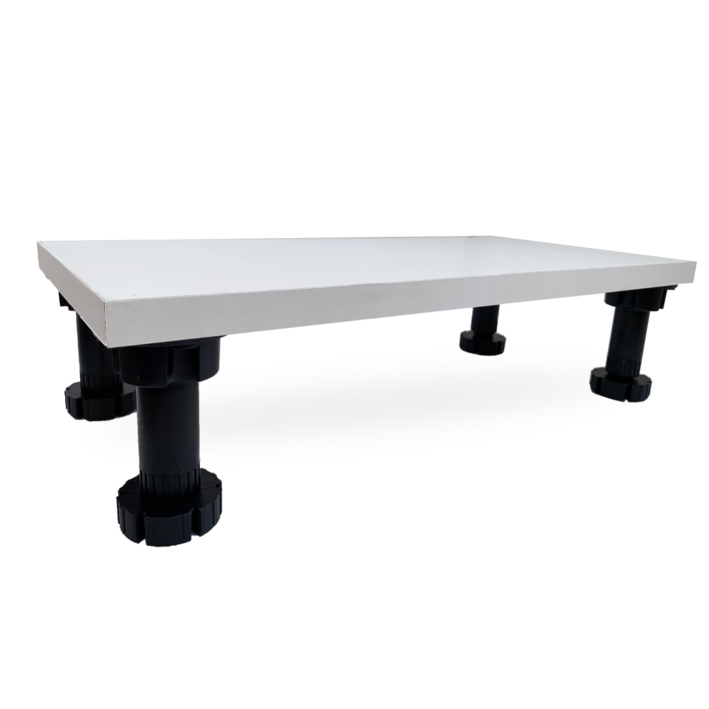 SOPORTE ELEVA MONITOR REGULABLE ESCRITORIO 45x22cm BLANCO
