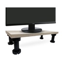 SOPORTE ELEVA MONITOR REGULABLE ESCRITORIO 45x22cm HELSINKI