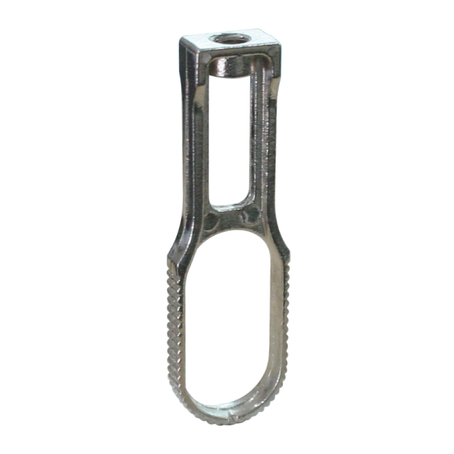 SOPORTE FRONTAL PARA PERFIL OVAL