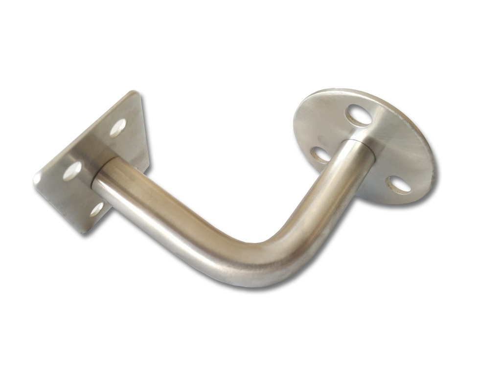 SOPORTE PASAMANO ACERO INOXIDABLE PLANO APLICAR