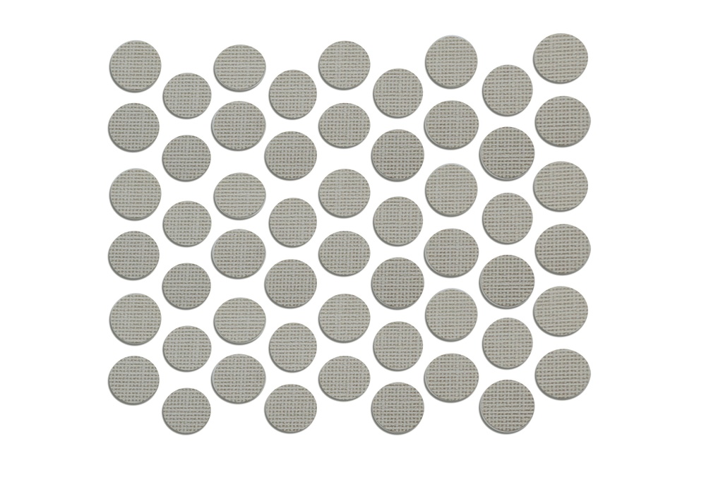 TAPA AUTOAD. 12mm. LINO CHIARO 3847 x plancha de 50u.