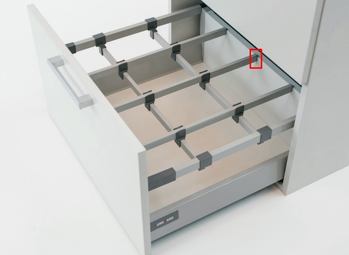 TAPA PARA EXTREMOS DE VARILLA TRANSVERSAL GRIS