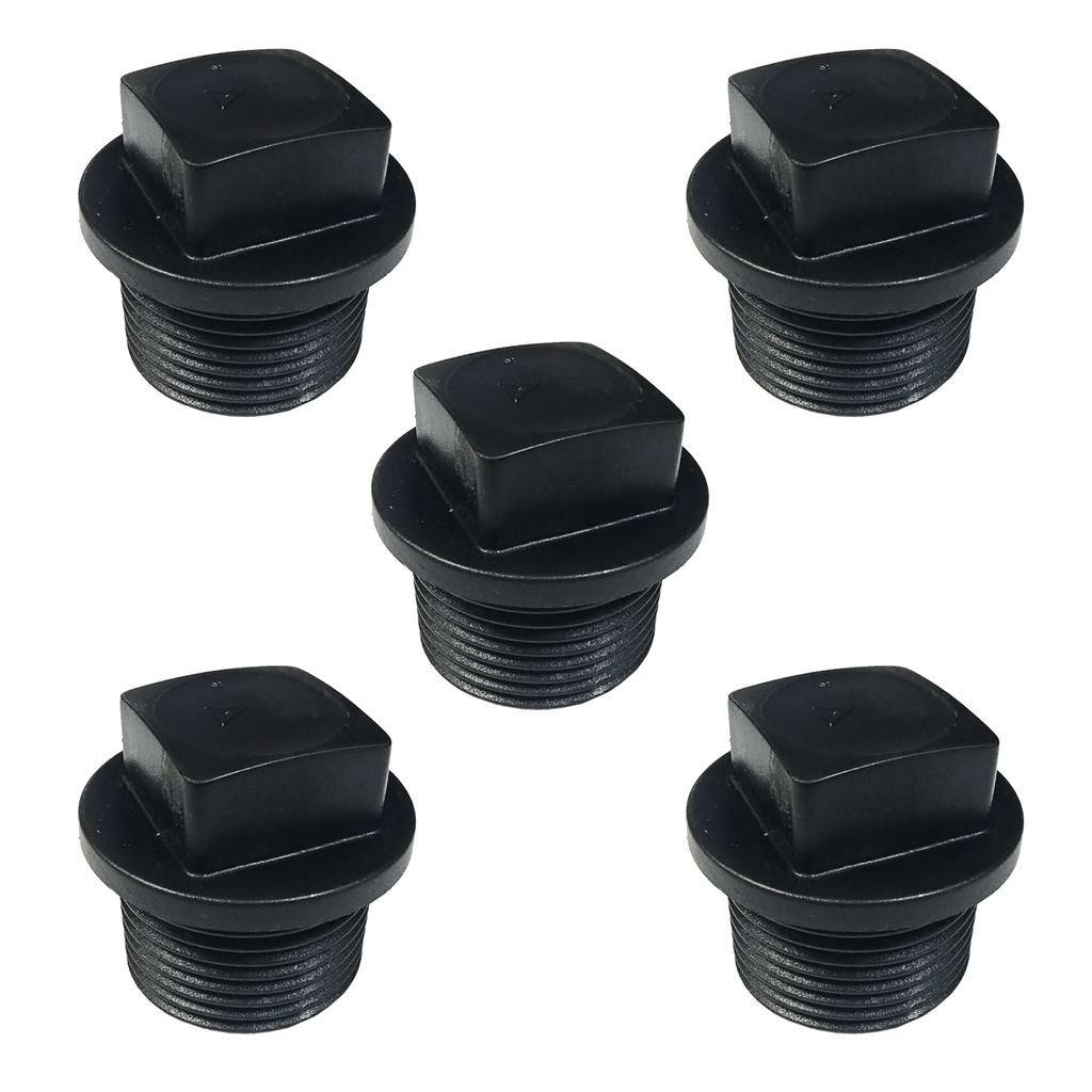 TAPON ROSCADO 1" PACK X 5u.