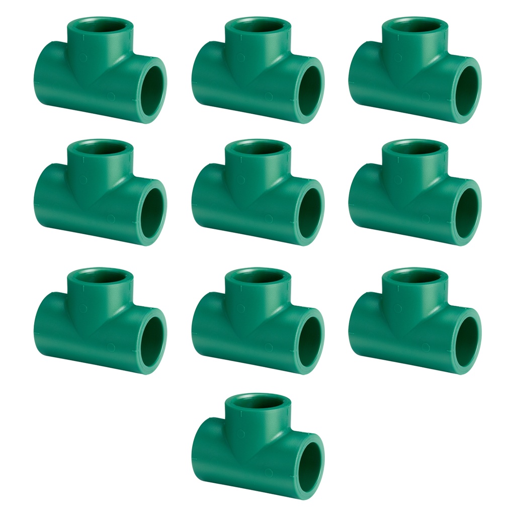 TEE NORMAL FUSION 25mm PACK X 10u.