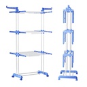 TENDER DE PIE ACERO INOX Y PLASTICO 50x76X180 cm DANNOK