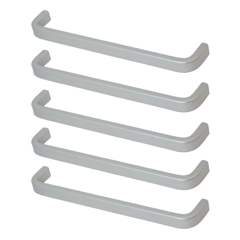 TIRADOR DE ALUMINIO 007 160mm ENTRE TORNILLOS PACK X 5u.