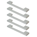 TIRADOR DE ALUMINIO 009 160mm ENTRE TORNILLOS PACK X 5u.