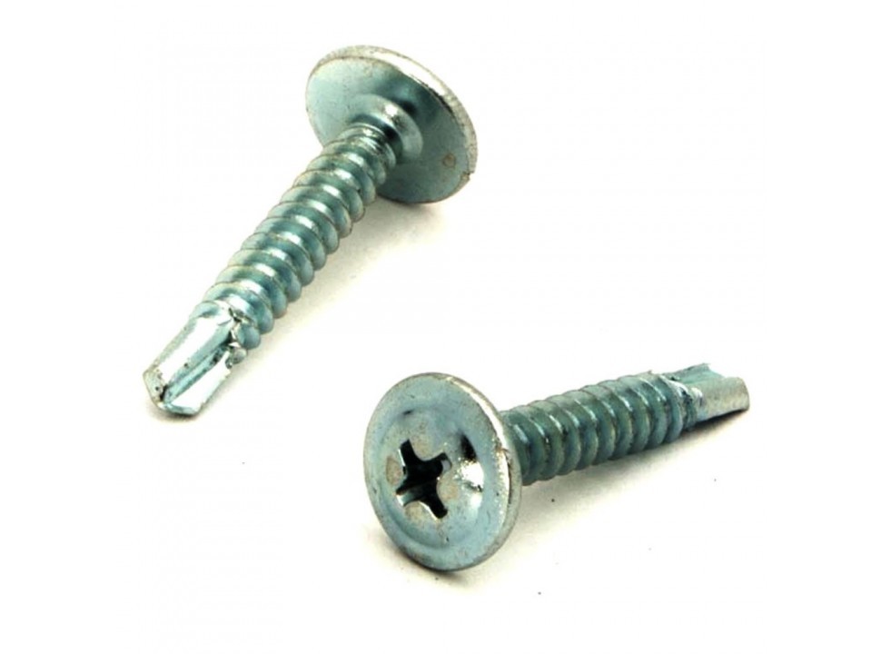 TORNILLO AUTOPERFORANTE CABEZA FLANJEADA  8 x 12 mm