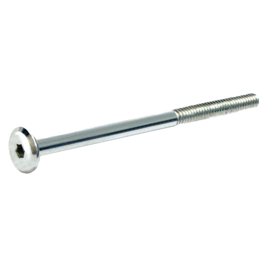 TORNILLO CONECTOR PARA MEDIALUNA 1/4" x100mm x100u