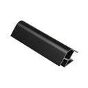 UNION ZOCALO 90° 150mm NEGRO