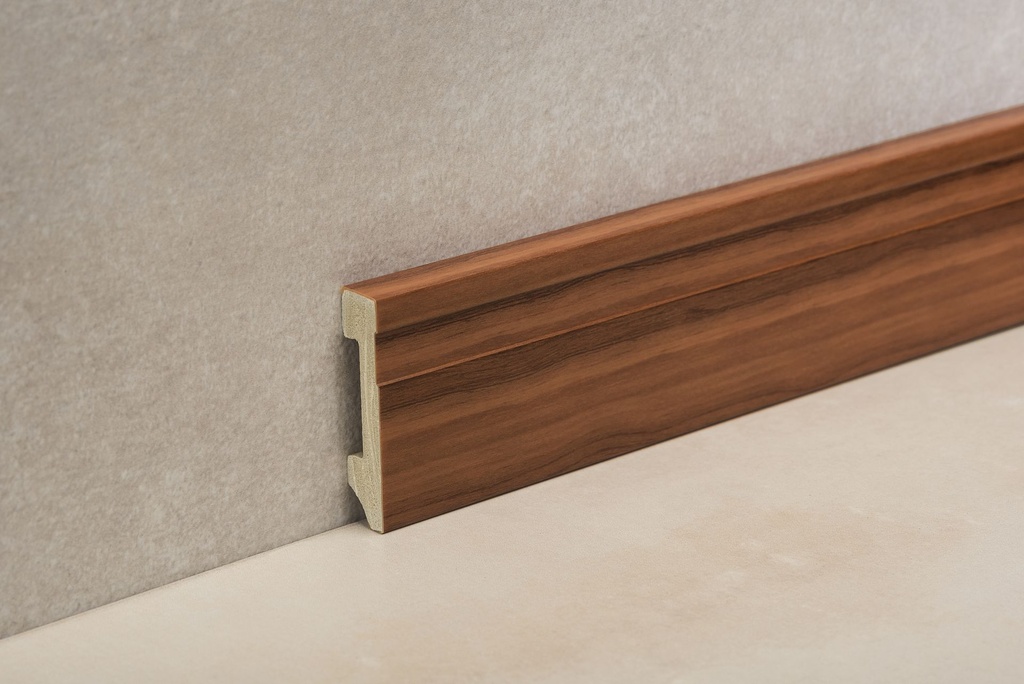 ZOCALO DE EPS LINE 70mm x 2.50m CANELA