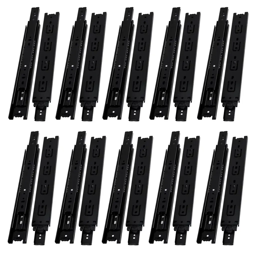 CORREDERA TELES. GRUPO EURO 60 NEGRO CAJA X 10u.