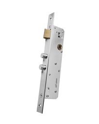 Cerradura Kallay 5006 Frente Angosto Para Aluminio Plateado