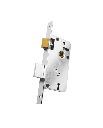 [KA.CE0503INOX] 503 KALLAY CERRADURA PARA PUERTA FRENTE ANGOSTO NIQUELADA