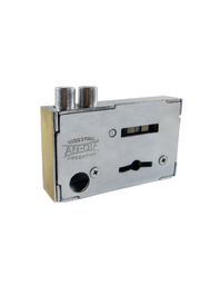 Cerradura Para Puerta De Cristal Andif 856 Plateado