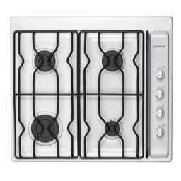 ANAFE A GAS CUATRO HORNALLAS BLANCO ENCAST. LINEA ECO x1u.