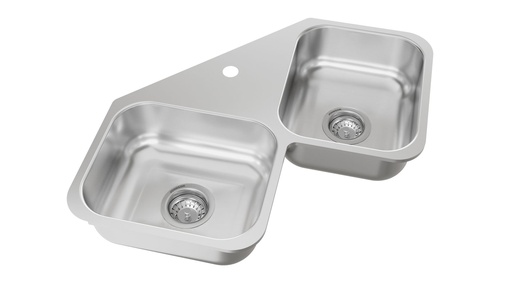 [JH.P30X28/1] BACHA DOBLE X28 CON UN ORIFICIO