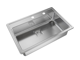 BACHA SIMPLE QUADRA Q71AD CON ANTIRREBALSE CON DOSIFICADOR