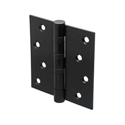 BISAGRA MUNICION ACERO INOX.100x100x2,80mm NEGRA x1u.