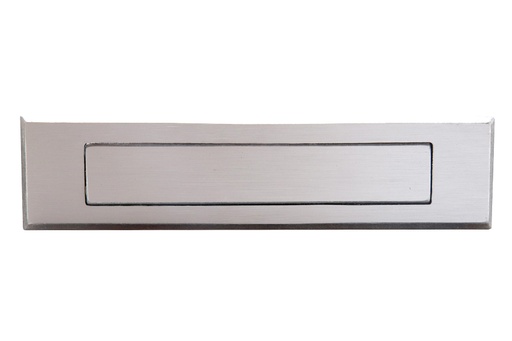 [AR.C37-G] BOCA DE BUZON EXTRA GRANDE GRIS C/CONTRAMARCO