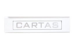 BOCA DE BUZON HORIZONTAL BLANCA x1u.