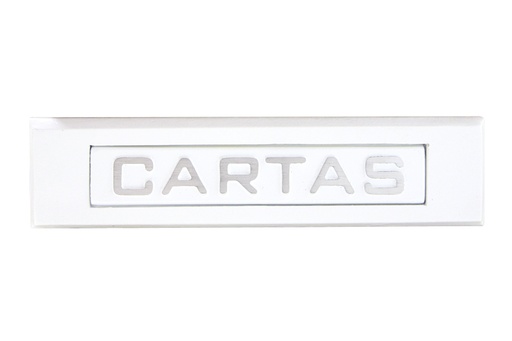 [AR.A36-HB] BOCA DE BUZON HORIZONTAL BLANCA x1u.