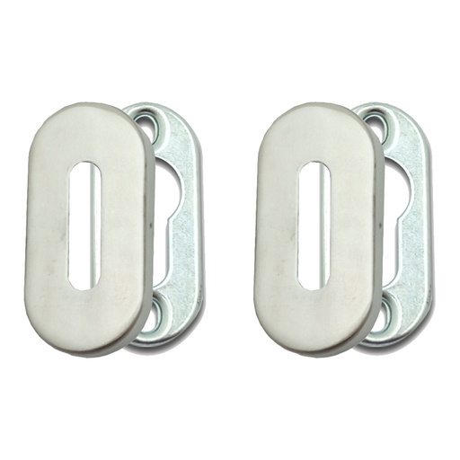 [ML.618] BOCALLAVE UNIVERSAL ANGOSTO VERTICAL ACERO INOX. PACK X 2u.