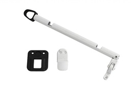 BRAZO EMPUJE ALUM BLANCO.200mm. FIJA FRONTAL  x82033R3