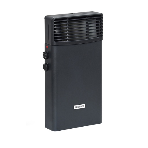 [LO.EE2K] CALEFACTOR ELECTRICO ALUMINUM 1000/2000 W TERMOST. GRAFITO x1u.