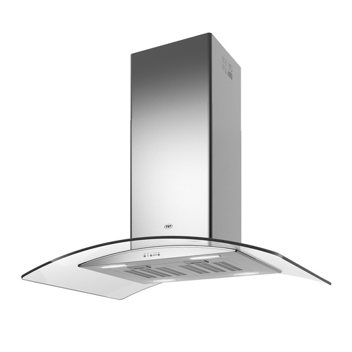 [TT.265-90] CAMPANA ISLA LACAR 90cm 3 VELOCIDADES CON MOTOR ACERO