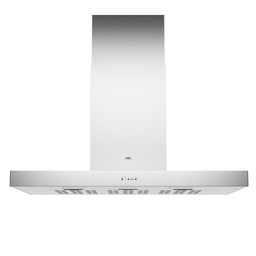 Extractor Purificador De Cocina Tst Puelo Ac. Inox. De Pared 60cm X 6cm X 51cm Plateado