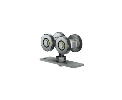 [RM.F04] CARRO DE ACERO A166 (2 Ruedas-Ø 20mm) x1u.