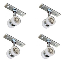 CARRO DE NYLON N166 C/RUL. (2 Ruedas-Ø 20mm) x1u.