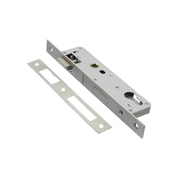 Cerradura Angosta Caja Sola Bronzen 967 Puerta Cilindro Euro Color Plateado
