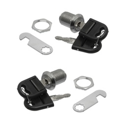 Cerradura Leva Para Guantera Locker 16mm 25mm Largo Bronzen Plateado
