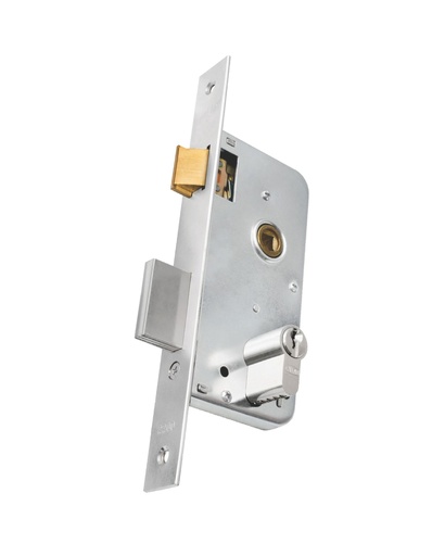 [KA.2200NIQ] CERRADURA DE EMBUTIR KALLAY 2200 NIQ. S/CILINDRO