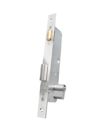 CERRADURA KALLAY 2003 VAIVEN P/ALUM BLANCA INOX. S/CILINDRO