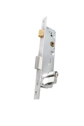 CERRADURA KALLAY 2006 FRENTE INOX. S/CILIND. BOC. BLANCO