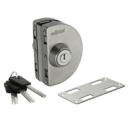 CERROJO ESFERICO (VIDRIO-PARED)  (LLAVE-LLAVE) x1u.