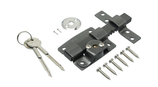 [BR.805-P] CERROJO LLAVE CRUZ PELTRE