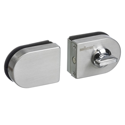 [BR.B-300] CERROJO PASADOR ESFERICO (VIDRIO- VIDRIO)  (SOLO PERILLA) x1u.