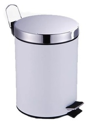 CESTO A PEDAL BLANCO 3LTS